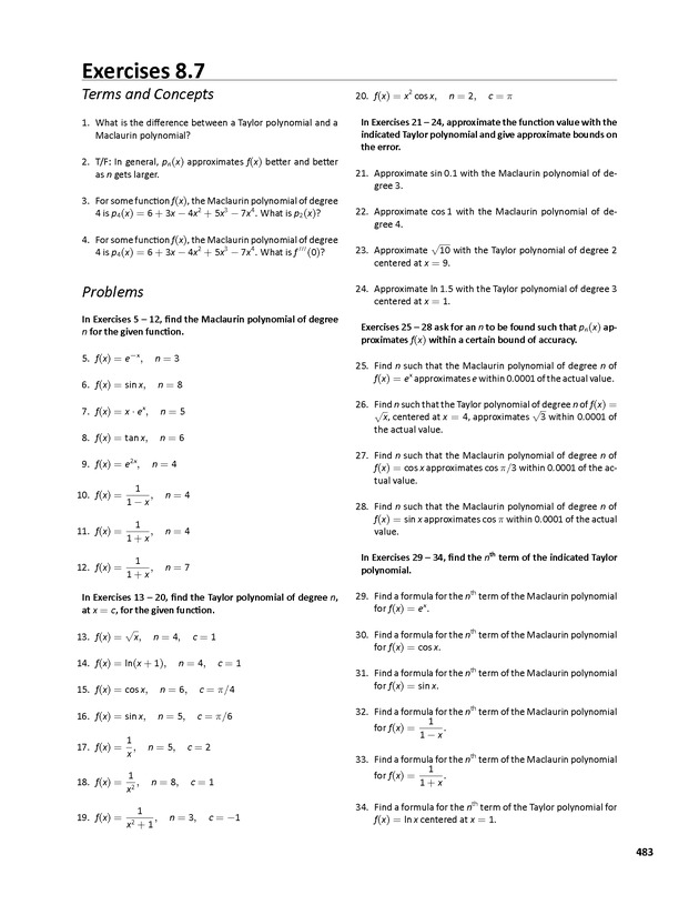 APEX Calculus - Page 483